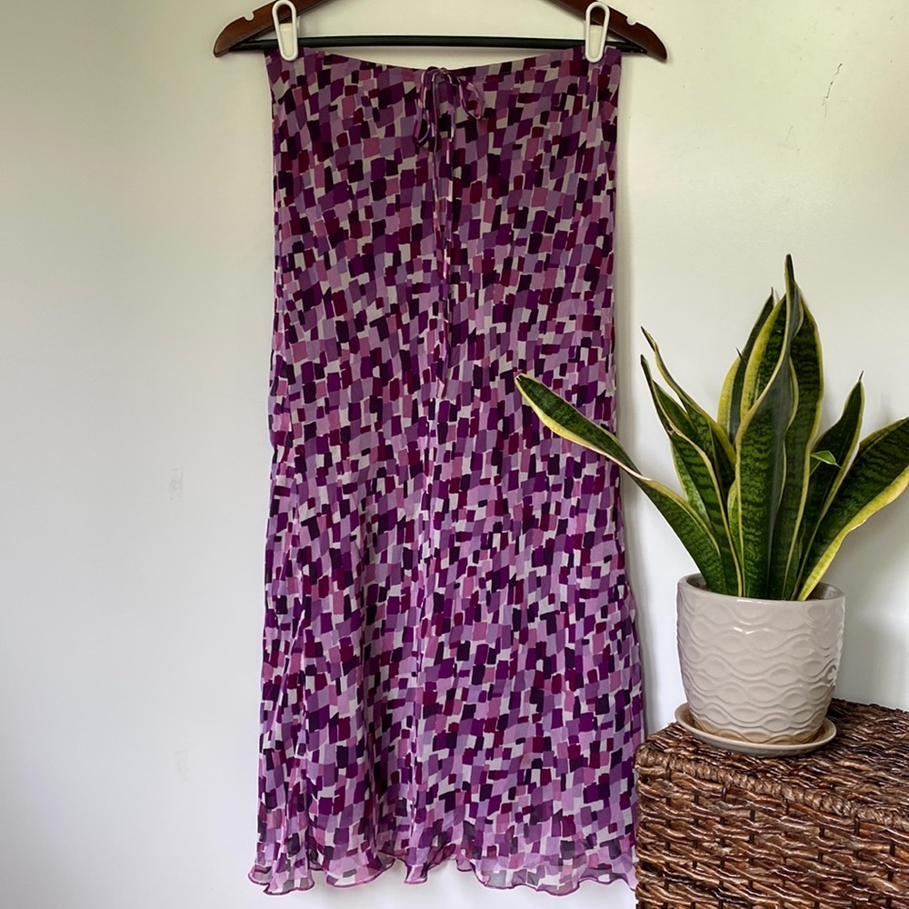 Karen Kane vintage silk skirt - Small 100% Silk